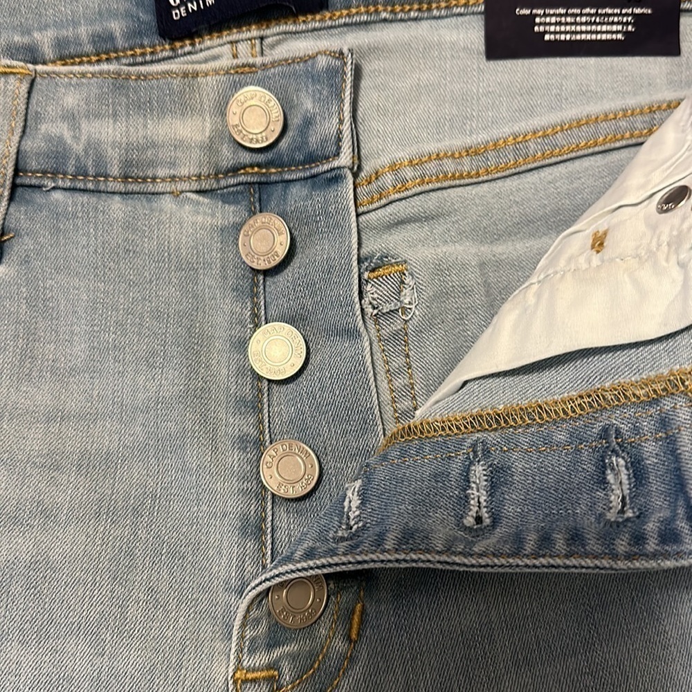 Gap Button-fly denim leggings - Picture 6 of 9